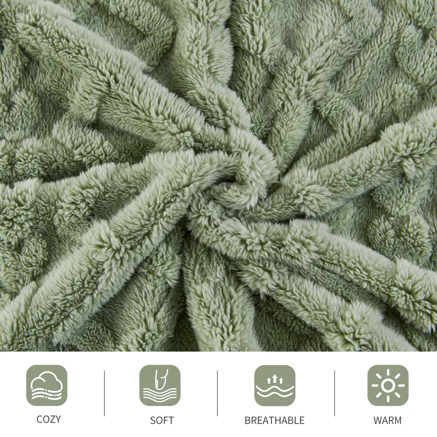 Luxury Plush Faux Fur Throw Blanket