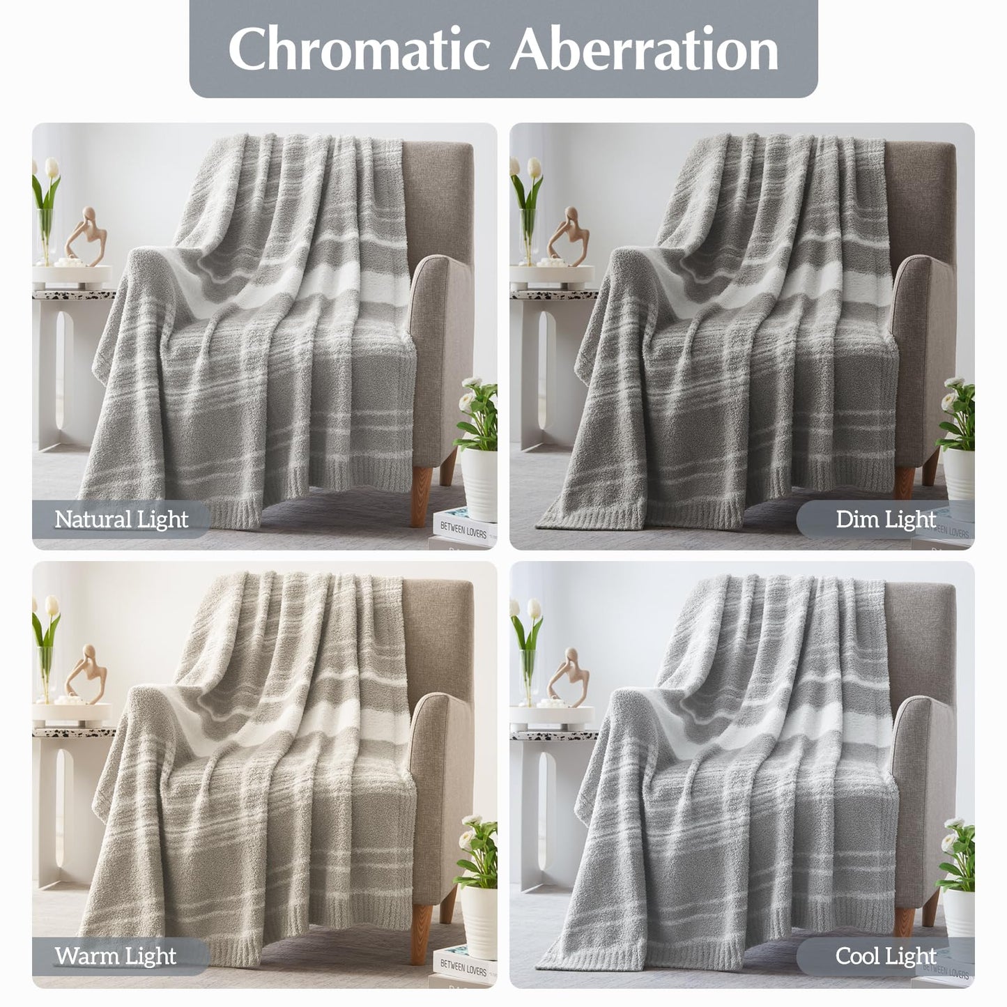 Cozy Checkered Throw Blanket