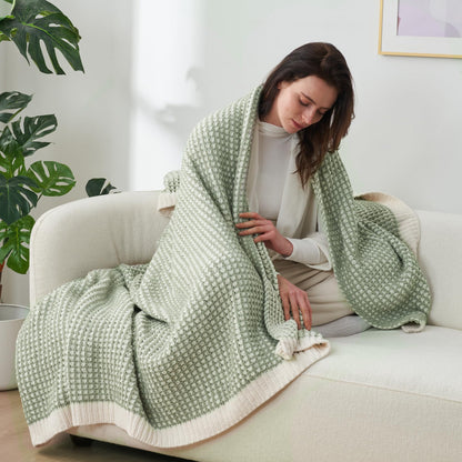Home Chunky Knit Throw Blanket
