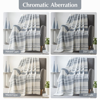Cozy Checkered Throw Blanket