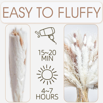 Natural Pampas Grass Bouquet