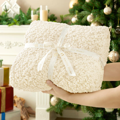 Home Chunky Knit Throw Blanket