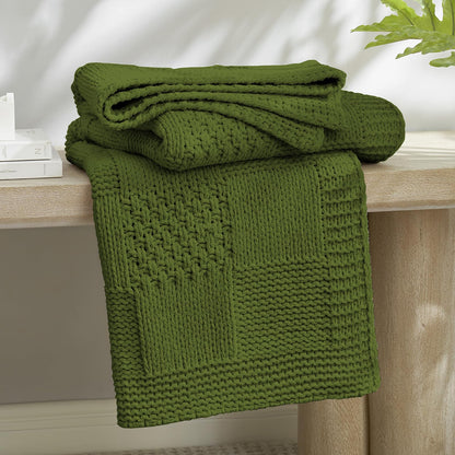 Home Chunky Knit Throw Blanket