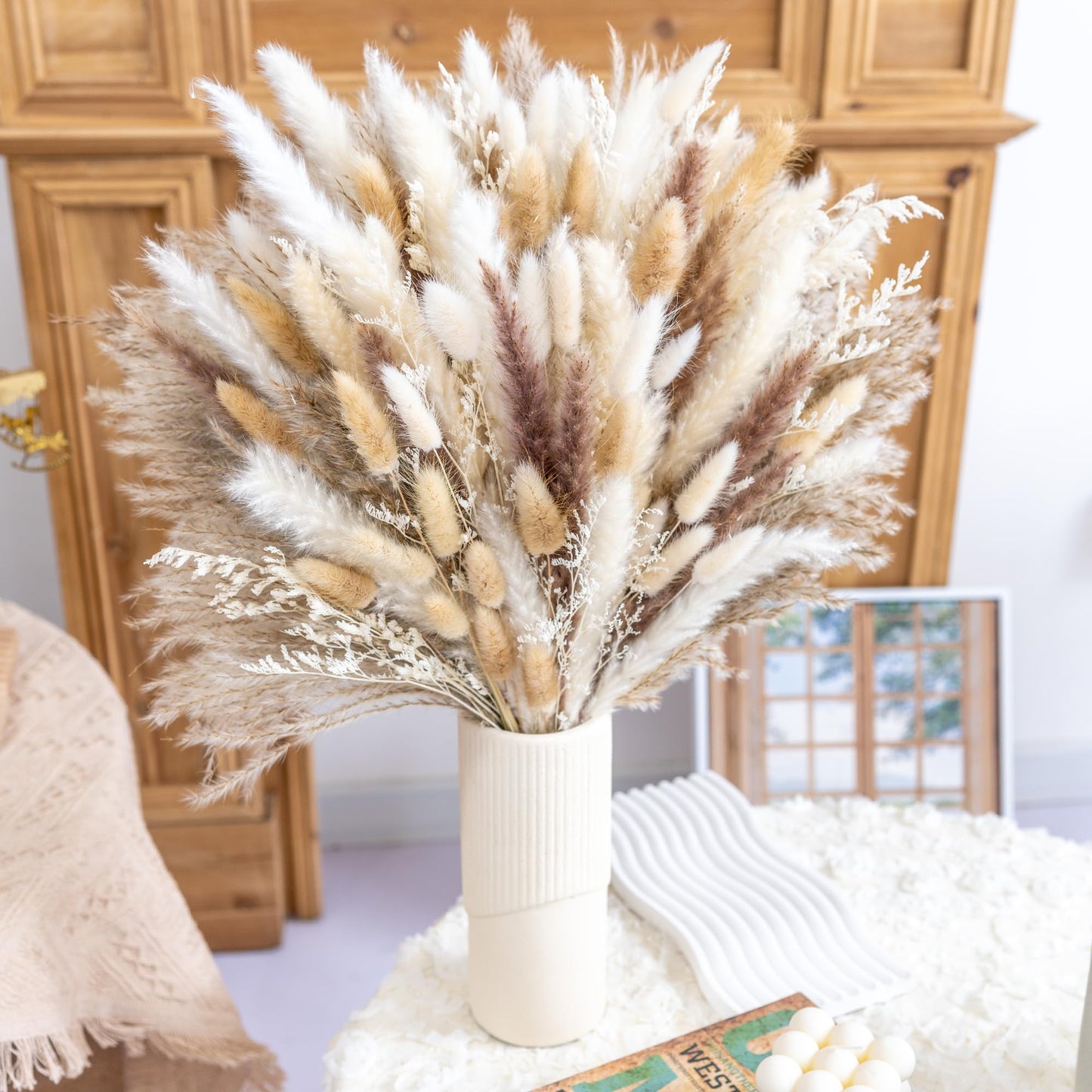 Natural Pampas Grass Bouquet