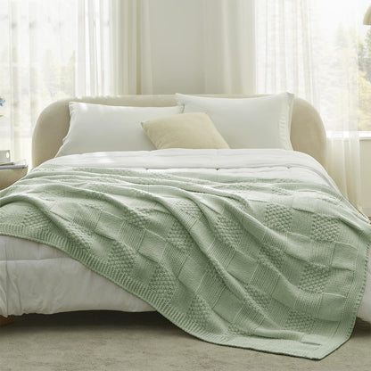 Home Chunky Knit Throw Blanket