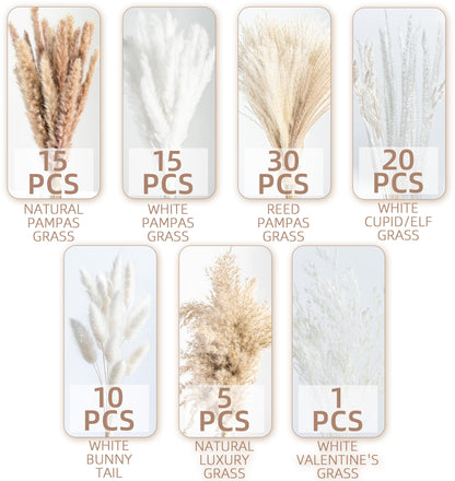 Natural Pampas Grass Bouquet