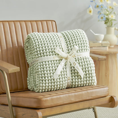 Home Chunky Knit Throw Blanket