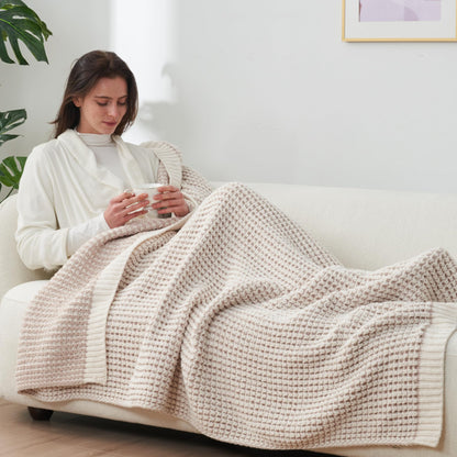 Home Chunky Knit Throw Blanket