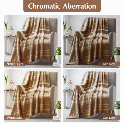 Cozy Checkered Throw Blanket