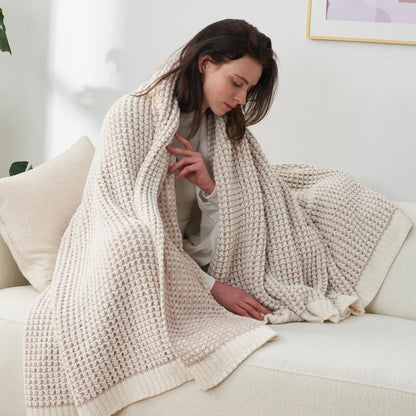 Home Chunky Knit Throw Blanket