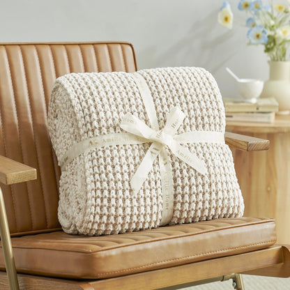 Home Chunky Knit Throw Blanket
