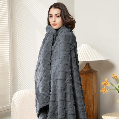 Luxury Plush Faux Fur Throw Blanket