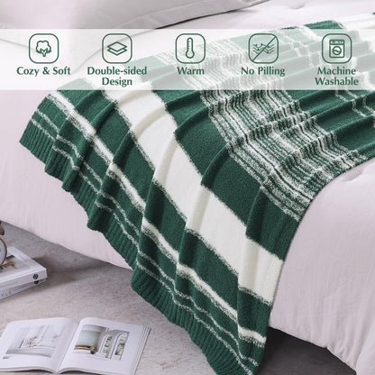 Cozy Checkered Throw Blanket