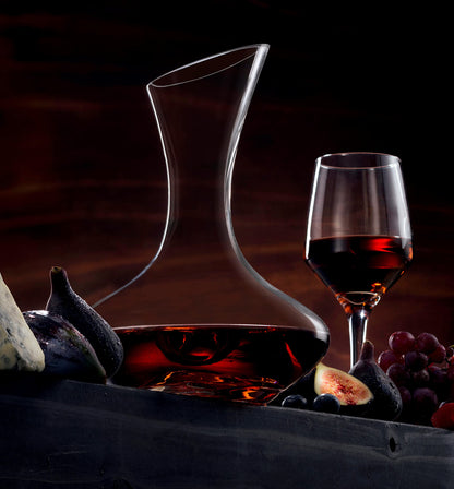 Wine Decanter Carafe – Elegant Lead-Free Glass for Red & White Wines