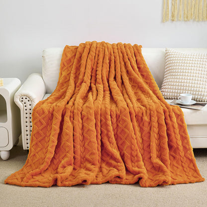 Luxury Plush Faux Fur Throw Blanket