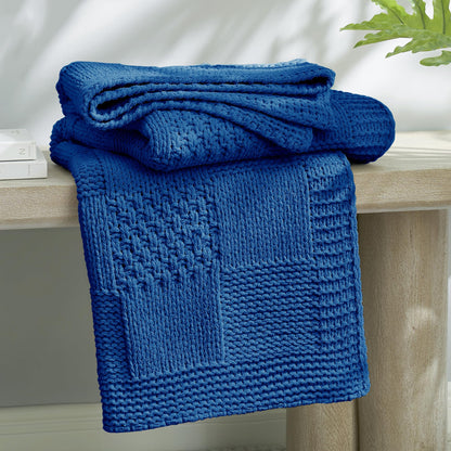 Home Chunky Knit Throw Blanket