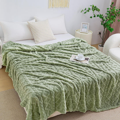 Luxury Plush Faux Fur Throw Blanket