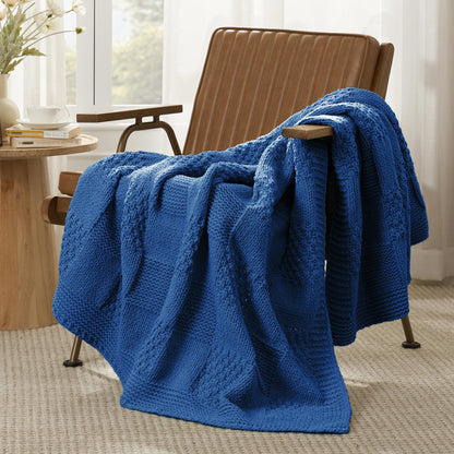 Home Chunky Knit Throw Blanket