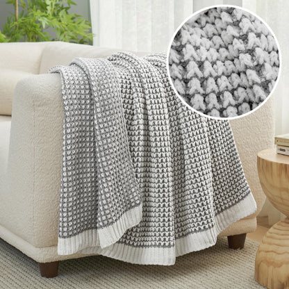 Home Chunky Knit Throw Blanket