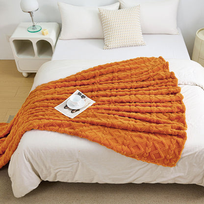 Luxury Plush Faux Fur Throw Blanket
