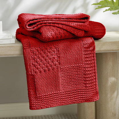 Home Chunky Knit Throw Blanket