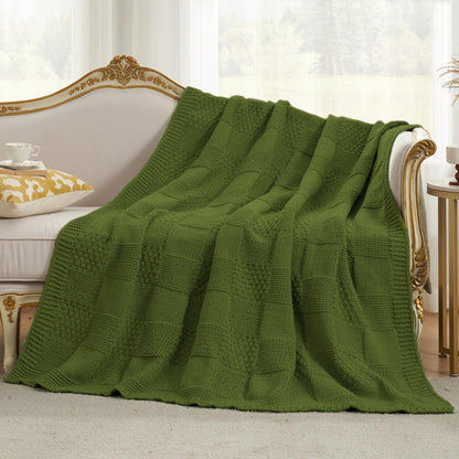 Home Chunky Knit Throw Blanket