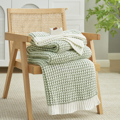 Home Chunky Knit Throw Blanket