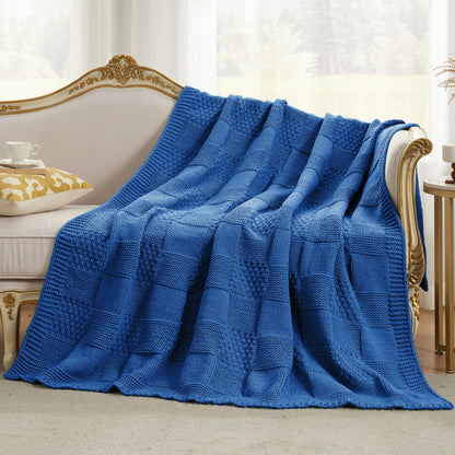 Home Chunky Knit Throw Blanket